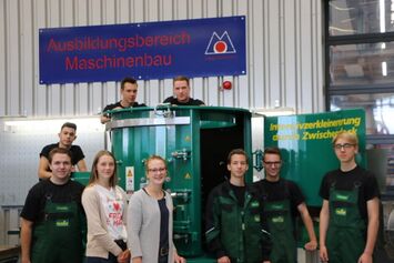 Azubis bei Huning Unternehmensgruppe in Melle
