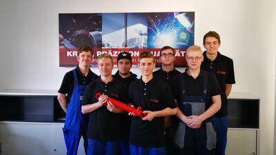 Azubis bei Strautmann in Melle
